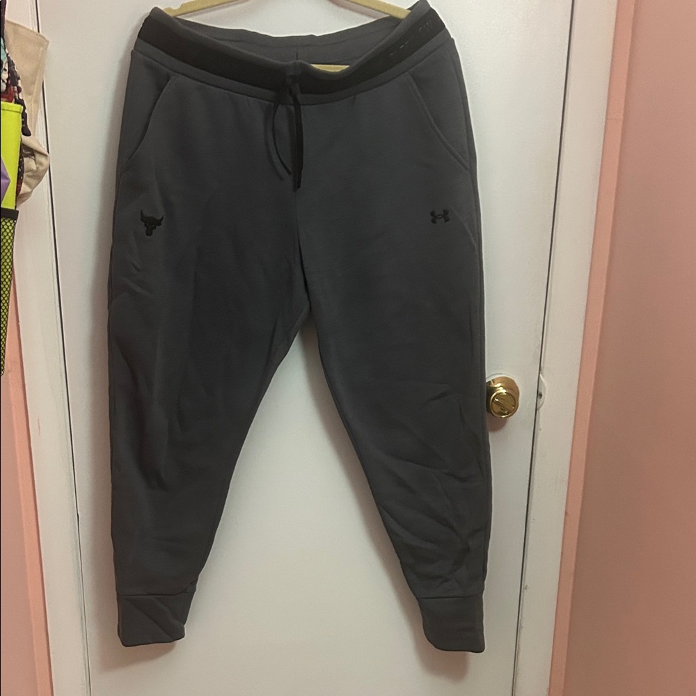 Gray Cotton Blend Tee - LG